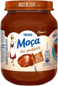 Quantas calorias em 1 colher de sopa (20 g) Moça de Passar Doce de Leite?