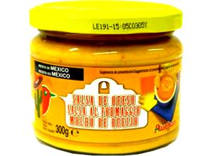 Quantas calorias em 1 colher de sopa (20 g) Molho Salsa Con Queso?