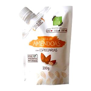 Quantas calorias em 1 colher de sopa (20 g) Pasta de Amêndoas com Especiarias?