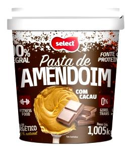 Quantas calorias em 1 colher de sopa (20 g) Pasta de Amendoim com Cacau?