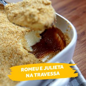 Quantas calorias em 1 colher de sopa (20 g) Romeu e Julieta?