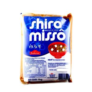 Quantas calorias em 1 colher de sopa (20 g) Shiro Missô?