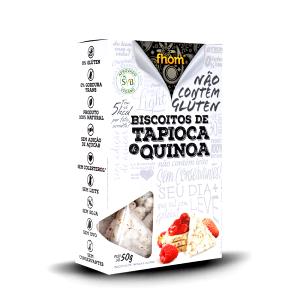 Quantas calorias em 1 colher de sopa (20 g) Tapioca com Quinoa?