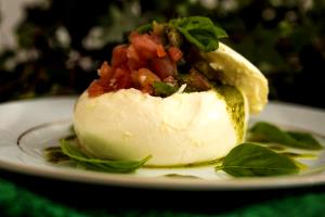 Quantas calorias em 1 colher de sopa (30 g) Burrata?