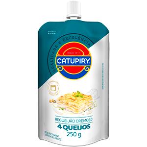 Quantas calorias em 1 colher de sopa (30 g) Catupiry 4 Queijos?