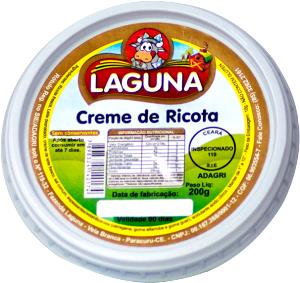 Quantas calorias em 1 colher de sopa (30 g) Creme de Ricota Bovina?