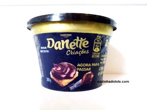 Quantas calorias em 1 colher de sopa (30 g) Danette Criações?