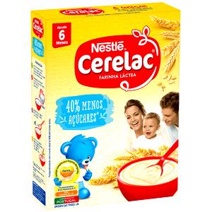 Quantas calorias em 1 colher de sopa (30 g) Farinha Láctea?