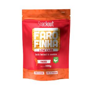 Quantas calorias em 1 colher de sopa (30 g) Farofita Low Carb Pimenta?