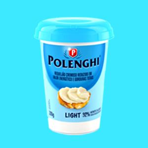 Quantas calorias em 1 colher de sopa (30 g) Polenguinho Cremoso Light?