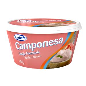 Quantas calorias em 1 colher de sopa (30 g) Queijo Processado Sabor Bacon?