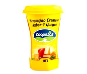 Quantas calorias em 1 colher de sopa (30 g) Requeijão Cremoso com Queijo Sabor Quatro Queijos?