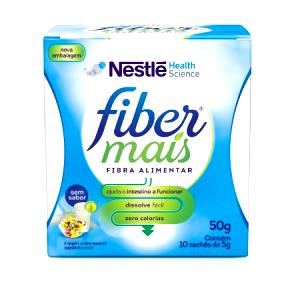 Quantas calorias em 1 colher de sopa (5 g) Fiber Mais Fibra Alimentar?