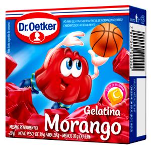 Quantas calorias em 1 colher de sopa (7,9 g) Gelatina de Morango?