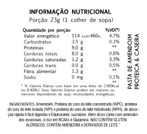 Quantas calorias em 1 Colher De Sopa (9,3 G) Proteína em Pó?