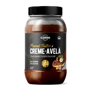 Quantas calorias em 1 colher de sopaan (10 g) Pasta de Amendoim com Creme de Avelã?