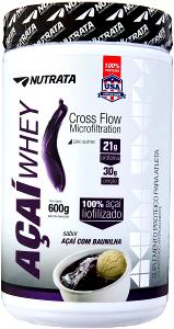 Quantas calorias em 1 colher dosadora (30 g) Açaí Whey?