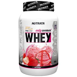 Quantas calorias em 1 colher dosadora (30 g) Only Women Whey?