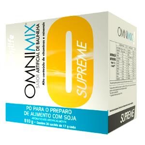 Quantas calorias em 1 colher medida (20 g) Omnimix?