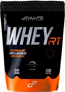 Quantas calorias em 1 colher medida (40 g) Whey RT?