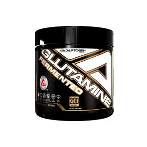 Quantas calorias em 1 colher medida (5 g) Glutamine Fermented?