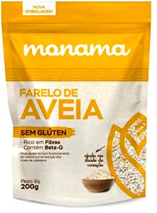 Quantas calorias em 1 colher sopa (10 g) Farelo de Aveia sem Glúten?