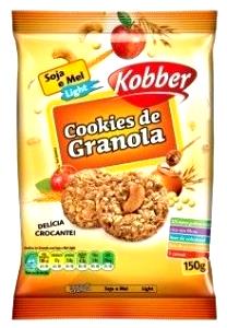 Quantas calorias em 1 cookie (17 g) Cookies Integrais de Soja Light?