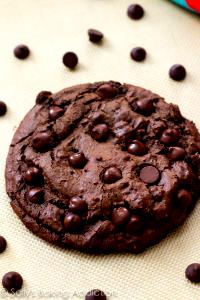 Quantas calorias em 1 cookie (55 g) Cookie Double Chocolate?