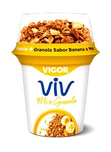 Quantas calorias em 1 copo (150 g) Mix Vigor Granola?