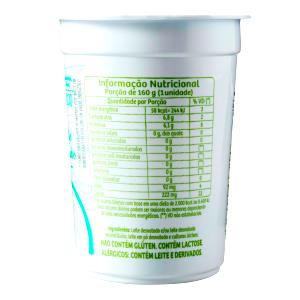 Quantas calorias em 1 copo (160 g) Iogurte Natural Desnatado 2 Ingredientes?