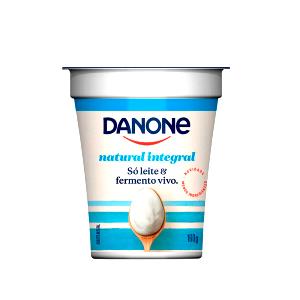 Quantas calorias em 1 copo (160 g) Iogurte Natural Integral?