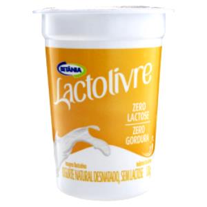 Quantas calorias em 1 copo (170 g) Iogurte Lactolivre?