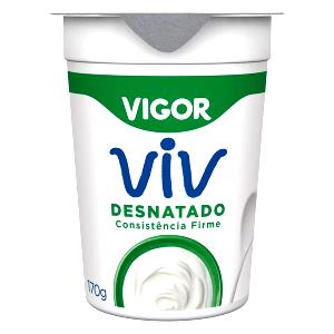 Quantas calorias em 1 copo (170 g) Viv Desnatado?