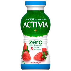 Quantas calorias em 1 copo (200 g) Activia Morango (200g)?