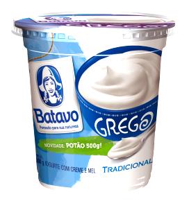 Quantas calorias em 1 copo (200 g) Iogurte Grego Creme e Mel?