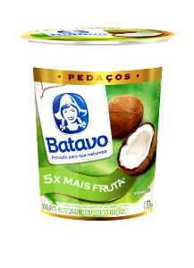 Quantas calorias em 1 copo (200 g) Iorgute de Coco?