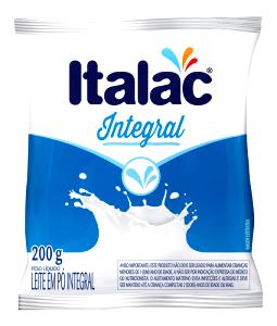 Quantas calorias em 1 copo (200 g) Leite Integral (200g)?