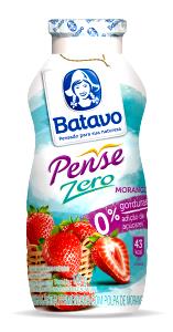 Quantas calorias em 1 copo (200 g) Pense Zero Morango (200g)?