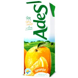 Quantas calorias em 1 copo (200 ml) Ades Laranja com Manga?