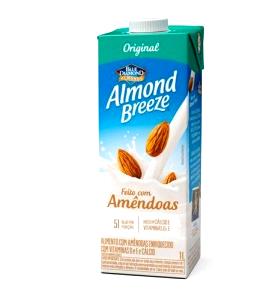 Quantas calorias em 1 copo (200 ml) Almond Breeze?