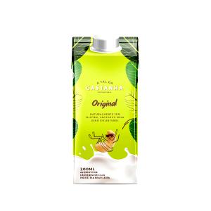 Quantas calorias em 1 copo (200 ml) Bebida de Castanhas?