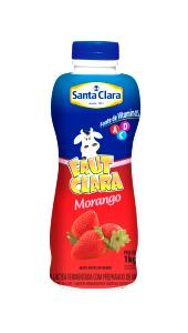 Quantas calorias em 1 copo (200 ml) Frut Clara Morango?