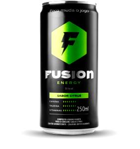 Quantas calorias em 1 copo (200 ml) Fusion Energy Drink?