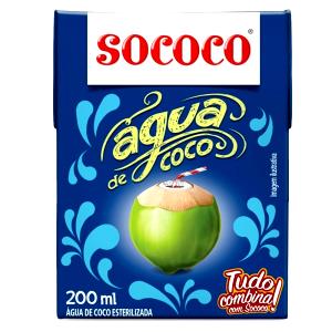 Quantas calorias em 1 copo (200 ml) Isotônico com Água de Coco?