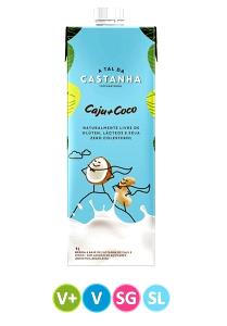 Quantas calorias em 1 copo (200 ml) Leite de Castanha de Caju e Coco?