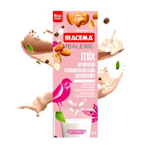 Quantas calorias em 1 copo (200 ml) Leite Mix Amêndoa Castanha de Caju Amendoim?