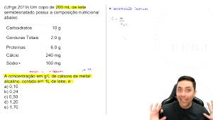 Quantas calorias em 1 copo (200 ml) Leite Semi Desnatado?