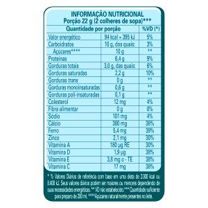Quantas calorias em 1 copo (200 ml) Leite Semidesnatado Vitaminas e Minerais?