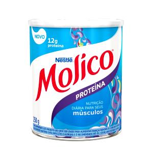 Quantas calorias em 1 copo (200 ml) Molico + Proteína?