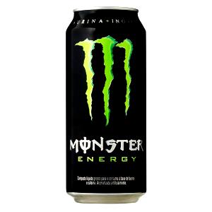 Quantas calorias em 1 copo (200 ml) Monster Energy?